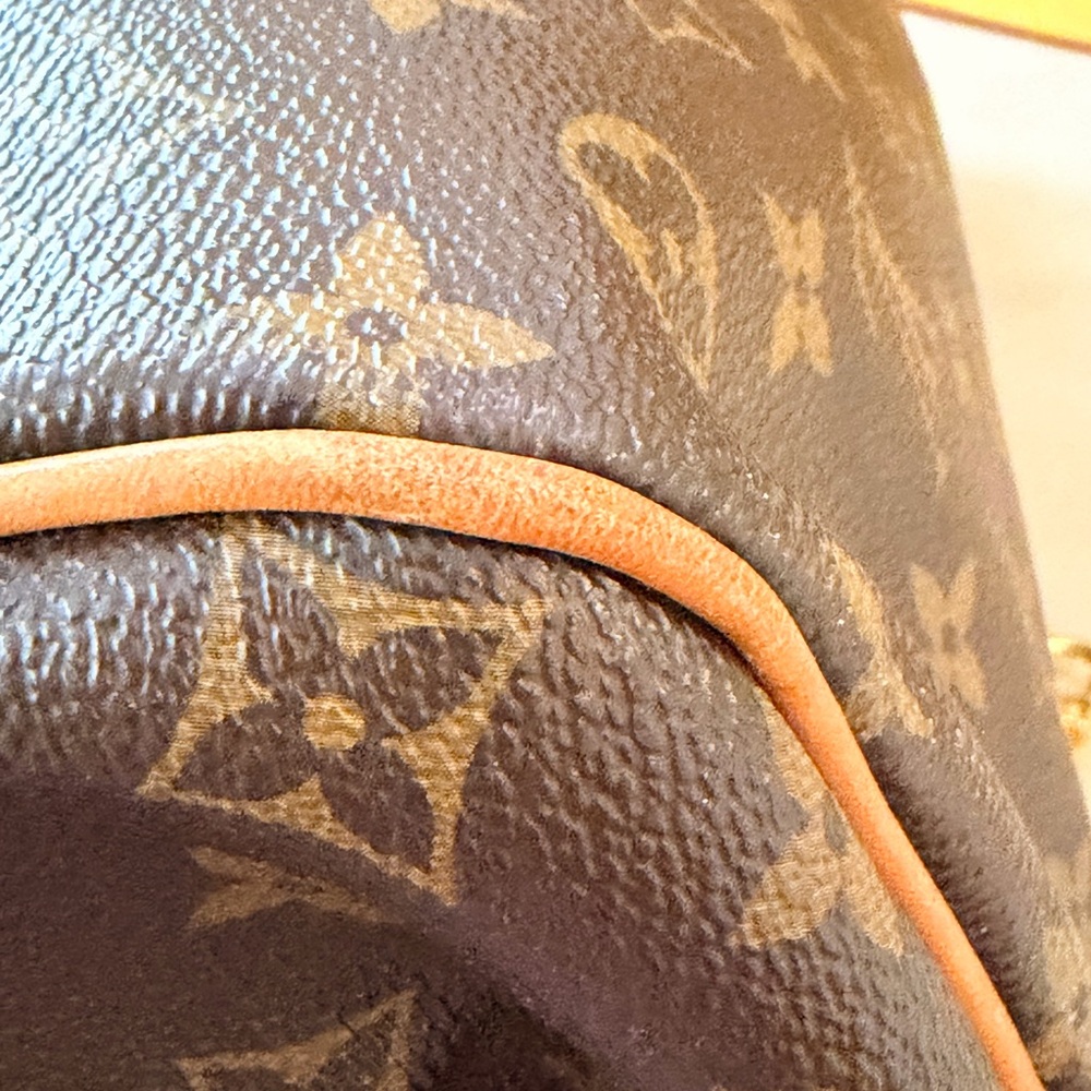 Louis Vuitton Brown and Tan Monogram Montorgueil PM Bag - Picture 13 of 16